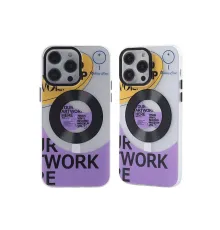 Apple iPhone 14 Pro Max Kılıf Apollo Magneticsafe Desenli Kapak - Apollo Şeffaf - 6