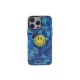Apple iPhone 14 Pro Max Kılıf Apollo Magneticsafe Desenli Kapak - Apollo Mavi - 1