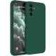 Samsung Galaxy S23 FE Kılıf First Silikon - Koyu Yeşil