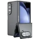 Samsung Galaxy Z Fold 5 Kılıf Blur Fold Kapak - Mat Siyah