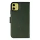 Apple iPhone 13 Mini Kılıf Trend S Plus Kapaklı Kılıf - Yeşil