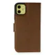 Apple iPhone 13 Mini Kılıf Trend S Plus Kapaklı Kılıf - Taba