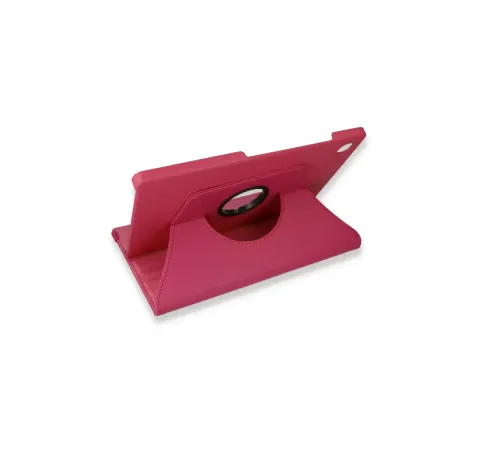 Samsung Galaxy Tab A9 Plus Kılıf 360 Tablet Deri Kılıf - Pembe