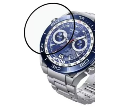 Huawei Watch Ultimate Polymer Nano Ekran Koruyucu - Şeffaf