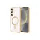 Samsung Galaxy S24 Kılıf Kross Magneticsafe Kapak - Gold