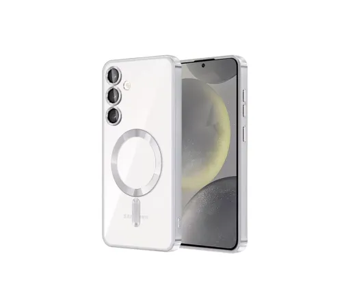Samsung Galaxy S24 Kılıf Kross Magneticsafe Kapak - Titan Gri