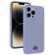 Apple iPhone 13 Pro Max Kılıf Kelvin Kartvizitli Silikon - Lila
