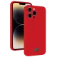 Apple iPhone 13 Pro Max Kılıf Kelvin Kartvizitli Silikon - Kırmızı