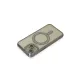 Apple iPhone 13 Kılıf Joke Simli Magneticsafe Kılıf - Gri