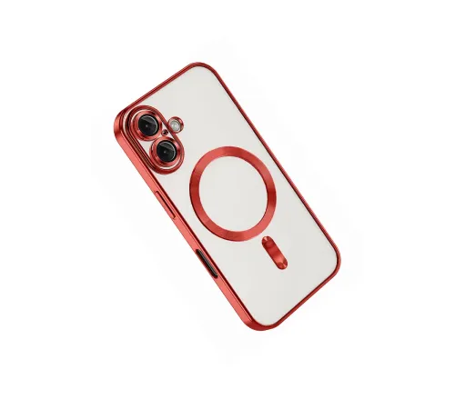 Apple iPhone 16 Kılıf Kross Magneticsafe Kapak - Kırmızı