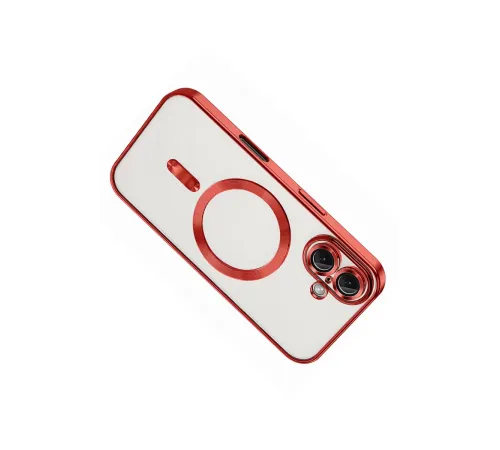 Apple iPhone 16 Kılıf Kross Magneticsafe Kapak - Kırmızı