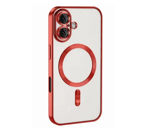 Apple iPhone 16 Kılıf Kross Magneticsafe Kapak - Kırmızı