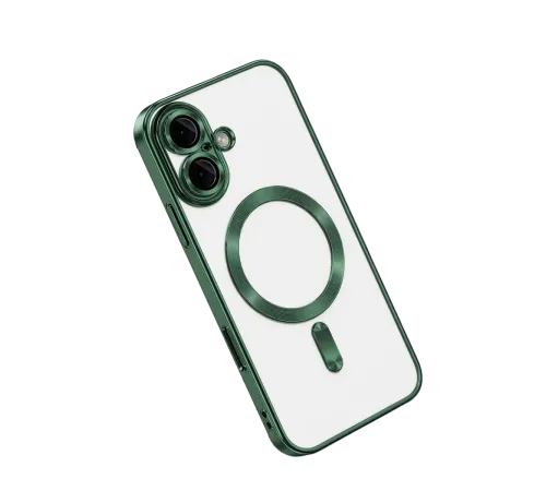Apple iPhone 16 Kılıf Kross Magneticsafe Kapak - Koyu Yeşil