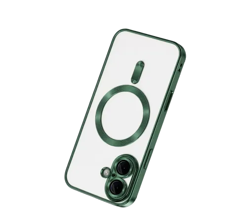 Apple iPhone 16 Kılıf Kross Magneticsafe Kapak - Koyu Yeşil