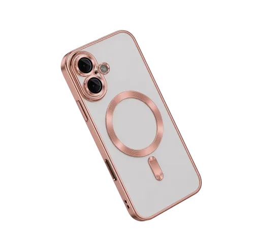 Apple iPhone 16 Kılıf Kross Magneticsafe Kapak - Rose