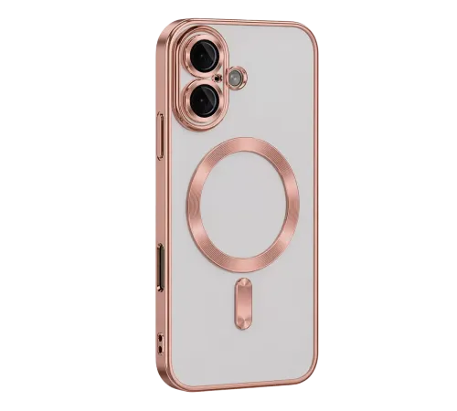 Apple iPhone 16 Kılıf Kross Magneticsafe Kapak - Rose