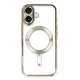 Apple iPhone 16 Kılıf Kross Magneticsafe Kapak - Gold