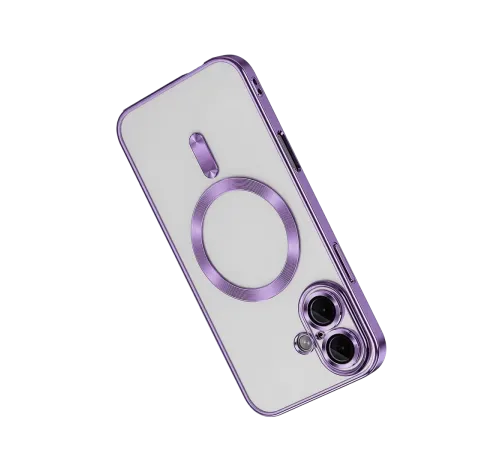 Apple iPhone 16 Kılıf Kross Magneticsafe Kapak - Mor