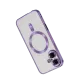 Apple iPhone 16 Kılıf Kross Magneticsafe Kapak - Mor