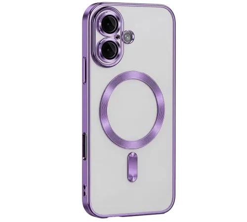 Apple iPhone 16 Kılıf Kross Magneticsafe Kapak - Mor