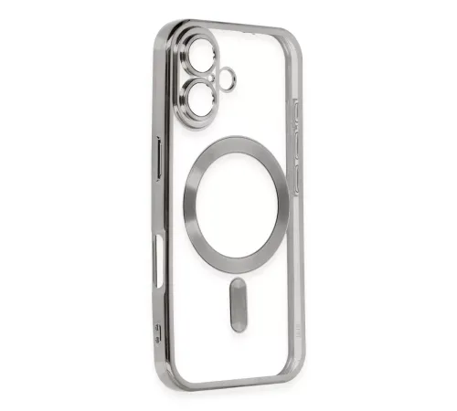 Apple iPhone 16 Kılıf Kross Magneticsafe Kapak - Titan Gri