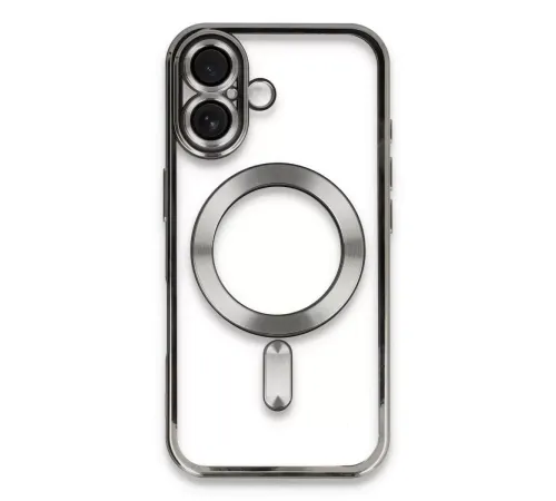 Apple iPhone 16 Kılıf Kross Magneticsafe Kapak - Titan Gri