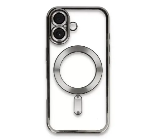 Apple iPhone 16 Kılıf Kross Magneticsafe Kapak - Titan Gri