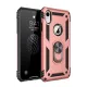 Apple iPhone XR Kılıf Sofya Yüzüklü Silikon Kapak - Rose
