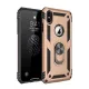 Apple iPhone XS Max Kılıf Sofya Yüzüklü Silikon Kapak - Gold