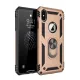 Apple iPhone XS Max Kılıf Sofya Yüzüklü Silikon Kapak - Gold