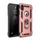 Apple iPhone XS Max Kılıf Sofya Yüzüklü Silikon Kapak - Rose