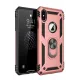 Apple iPhone XS Max Kılıf Sofya Yüzüklü Silikon Kapak - Rose