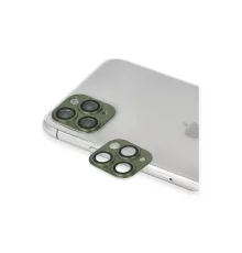 Apple iPhone 11 Pro Max Pers Alüminyum Kamera Lens - Yeşil