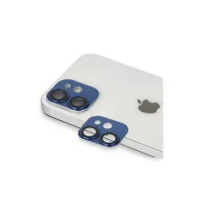 Apple iPhone 11 Pers Alüminyum Kamera Lens - Lacivert