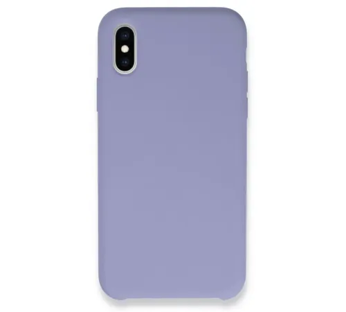 Apple iPhone X Kılıf Lansman Legant Silikon - Lila