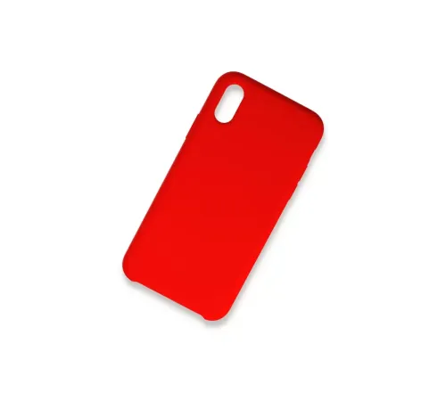 Apple iPhone X Kılıf Lansman Legant Silikon - Kırmızı