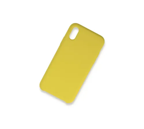 Apple iPhone X Kılıf Lansman Legant Silikon - Sarı