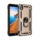 Xiaomi Redmi 7A Kılıf Sofya Yüzüklü Silikon Kapak - Gold