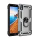 Xiaomi Redmi 7A Kılıf Sofya Yüzüklü Silikon Kapak - Gümüş