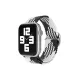 Apple Watch 38mm Star Kordon - Siyah-Beyaz