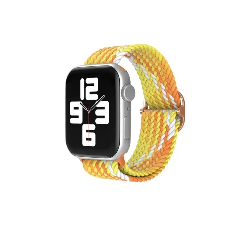 Apple Watch 38mm Star Kordon - Turuncu-Sarı