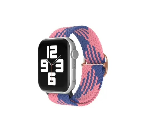 Apple Watch 38mm Star Kordon - Pembe-Mavi