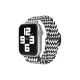 Apple Watch 38mm Star Kordon - Zigzag Siyah-Beyaz