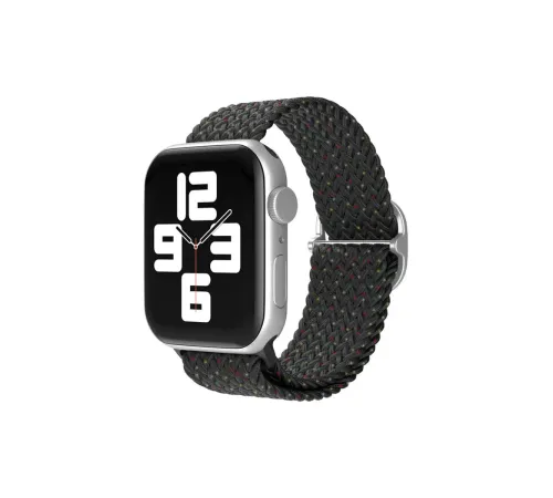 Apple Watch 38mm Star Kordon - Benekli Siyah