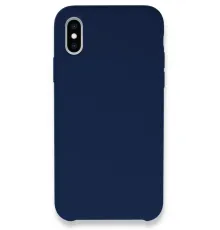 Apple iPhone XS Max Kılıf Lansman Legant Silikon - Lacivert