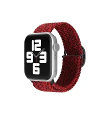 Apple Watch 38mm Star Kordon - Siyah-Bordo