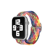 Apple Watch 38mm Star Kordon - Siyah-Kırmızı-Sarı