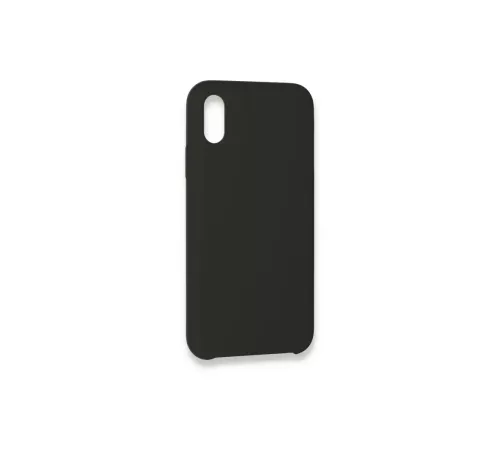 Apple iPhone XS Max Kılıf Lansman Legant Silikon - Siyah