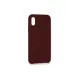 Apple iPhone XS Max Kılıf Lansman Legant Silikon - Bordo