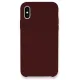 Apple iPhone XS Max Kılıf Lansman Legant Silikon - Bordo